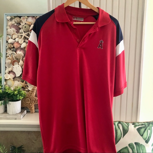 🌴⚾️MLB California Angels Baseball Lightweight Large Shirt - Picture 1 of 7